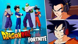 Z WARRIORS PLAY FORTNITE WITH THEIR SKINS (GOKU, VEGETA, PICCOLO, GOHAN) | FactyKilian