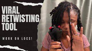 Review of Twisting Tool on Locs - Tool Went Viral on TikTok