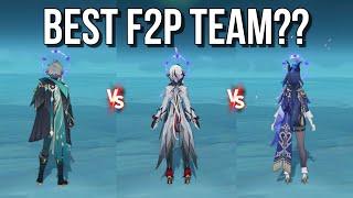 Alhaitham vs Arlecchino vs Clorinde!!! Who Has The Best F2P Team in Genshin Impact???