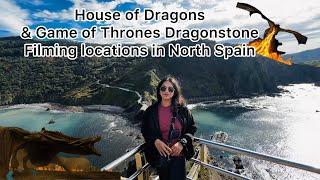 Exploring Game of Thrones and House of Dragons Filming Location  and Bilbao in Northern Spain