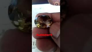 Alexandrite 44.73ct with certificate #gem #corundum #safarigem