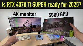 Is the RTX 4070 Ti SUPER the Best Choice for 4K Gaming in Late 2024?