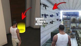 GTA 5 - Secret Rooms in Franklin's House (Hidden Places)