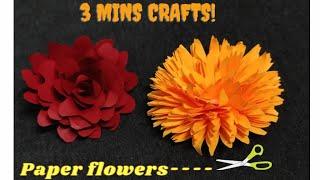 Paper flowers/decorative/3 mns crafts/hand crafts/