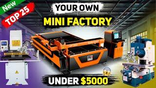 25 Business Machines You can Buy from Amazon to Make Money! 25 mini manufacturing business ideas