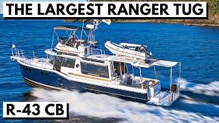 Swiss Army Knife Boat: RANGER TUG R-43 CB Motor Yacht Tour Cruising Liveaboard & for the Great Loop