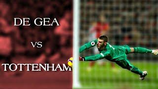 This is Why DE GEA Becomes a BEAST when he Meets TOTTENHAM! • HD