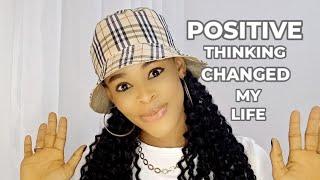 The Power Of Positive Thinking; can also change your life. #mindset #wisdom #serenaeyituoyo