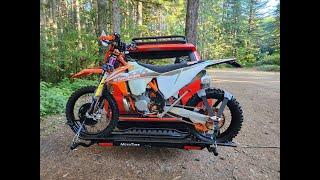 MotoTote Review: Is it a good way to carry a dual sport bike or dirtbike?