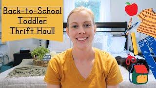 BACK-TO-SCHOOL TODDLER THRIFT HAUL | TODDLER FALL & WINTER CLOTHING + BABY ITEMS!! 