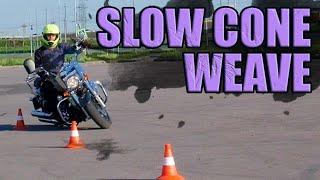 SLOW CONE WEAVE slalom - correct way & mistakes