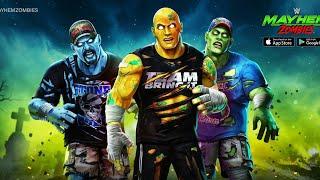 WWE Mayhem Gameplay of The New 5 Star Zombie Superstars | The Rock , John Cena , Steve Austin | VTG