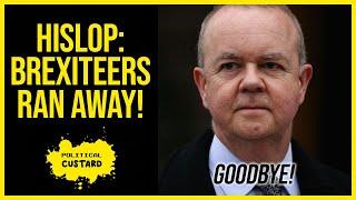 When IAN HISLOP Exposed That Brexiteer Campaigners Ran Away