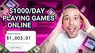 Get Paid At Least $1000/Day Playing Games Online | Make Money Online