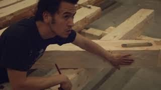 Medieval carpentry - building without nails. French Timber Framing & Scribing