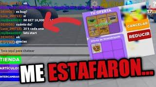 ME DEJÉ ESTAFAR! Y ÉSTO PASO... #2 MUSCLE LEGENDS  | ROBLOX