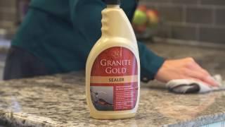 How to Seal Granite Countertops and Other Natural Stone