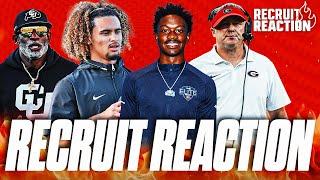 INSTANT Reaction: Major College Football Recruiting Visits Week 11 | LIVE College Football Recap!