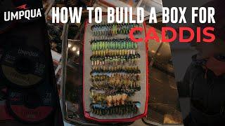 How to build a Caddis fly box