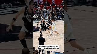 CURRY Turned the Court into a Shooting Range #stephencurry #nba #basketball #nbahighlights #shorts