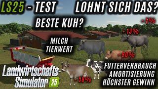 LS25 Test - Welche Kuhrasse lohnt sich am meisten? - Test aller Kühe und Wasserbüffel!