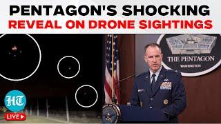 Pentagon On Mystery Drones LIVE: Pentagon Shoots Down Iran 'Mothership' Claim | New Jersey | US News