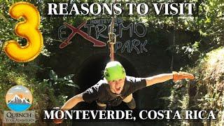 HAVE YOU HEARD OF MONTEVERDE, COSTA RICA | Extremo Zip Line, Cloud Forest, & Night Walk