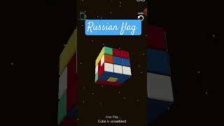 Making Russian flag on 3×3 rubik's cube