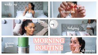 MY MORNING ROUTINE - SKINCARE, MAKEUP, VITAMINS | Beauty's Big Sister Ad