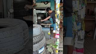 Tricity 125 | Rear tire Replace | Cagayan de oro city | Euromina 120 70 12