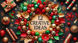 12  IDEASDIY Christmas Crafts IdeasChristmas Tree OrnamentsChristmas decoration ideas for home