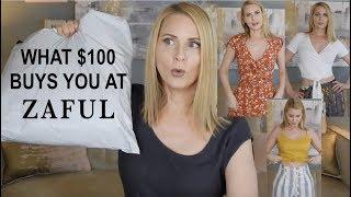 WHAT $100 BUYS YOU AT ZAFUL | CLOTHING HAUL & TRY ON | skip2mylou