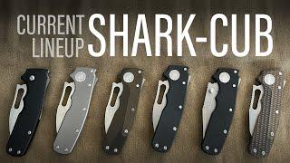 The Current Demko Knives Shark-Cub Lineup.