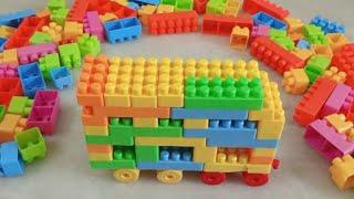 Satisfying DIY/ double decker bus ASMR/Building Blocks/ relaxation #asmr#asmrsounds#buildingblocks