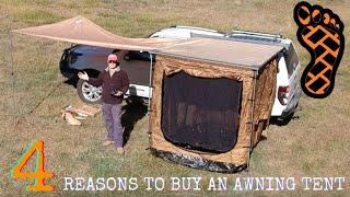 4 Reasons To Buy An Awning Tent Over A Rooftop Tent (Adventure Kings Awning Tent)