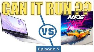 [Ryzen 5 3500u] Huawei Matebook D14 - Episode 5: Can it run Need For Speed: Heat? [GAMING TEST]