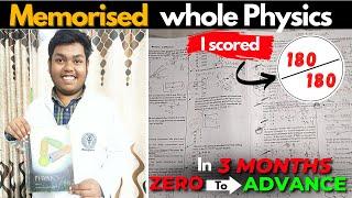 Score 180/180 in PHYSICS in last 3 months| 100 days Strategy For Physics NEET 2023 #neet2023 #AIIMS