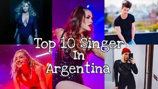 Top 10 Most Popular Singer's in Argentina | Top 10 Earth |