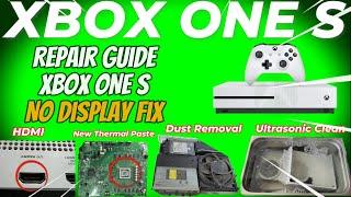 [2024 Repair Guide ] Step-by-Step XBOX One S: Disassembly, HDMI Fix, Ultrasonic Clean & Reassembly