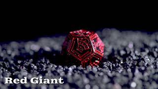 Norse Foundry Space Dice - Red Giant
