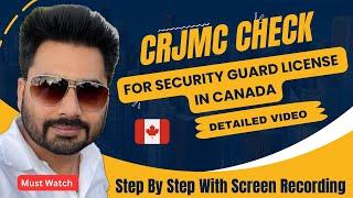 ‍️ Criminal Background Check For Security License In Canada 