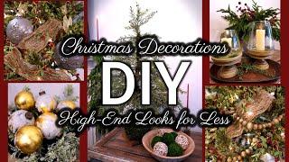 New DIY CHRISTMAS Decorations 2024 || High-End Look for Less