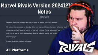 Marvel Rivals First Ever Patch Notes!!