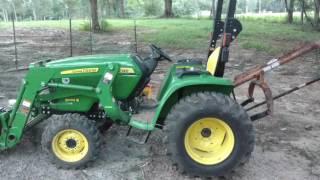 John Deere 3032e first review 76hrs