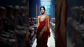 Robotic Fashion Show: Indian Tradition Meets Technology  | Robots as Judges #fashionshow #robots