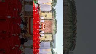 Beautiful stage backdrop decorate for Wedding #decoration #shorts