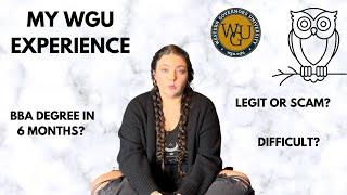 MY HONEST REVIEW OF WESTERN GOVERNORS UNIVERSITY: WGU REVIEW