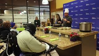 Cooking Demo with Chef Phil DeMaiolo at NYC Health + Hospitals/Carter