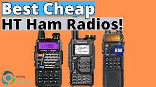 The Best Budget Handheld Ham Radios In 2024! (TOP 3)