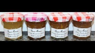 Bonne Maman: Lemon, Orange-Mandarin, Orange-Cinnamon & 3 Citrus Fruits Spreads Review